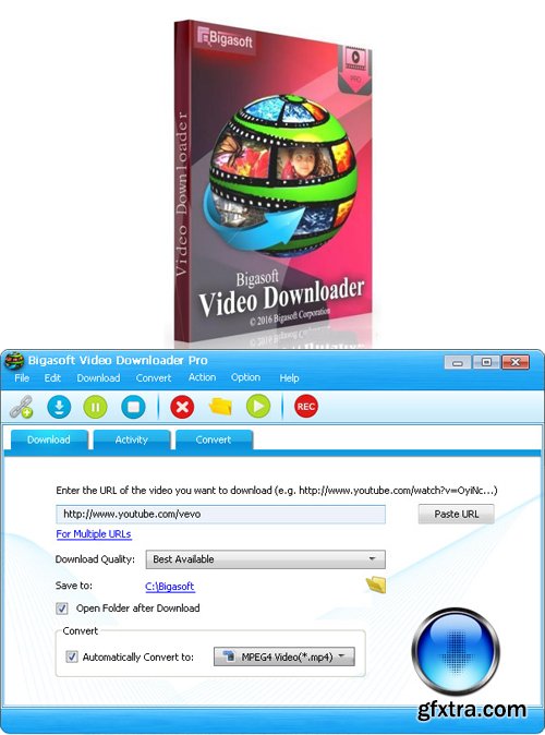 Bigasoft Video Downloader Pro 3.17.7.7162 Portable