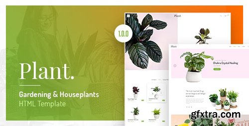 ThemeForest - Plant v1.0.0 - Gardening & Houseplants HTML Template - 22502289