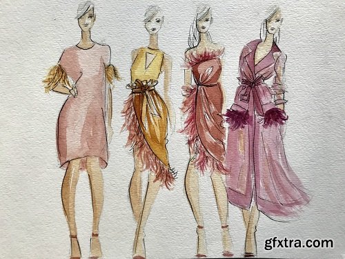 Flights of Fancy - Fashion Illustrating with Feathers