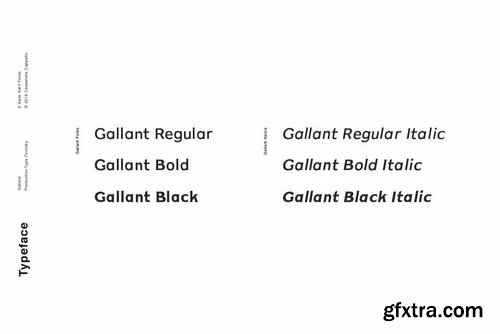 Gallant Font Family