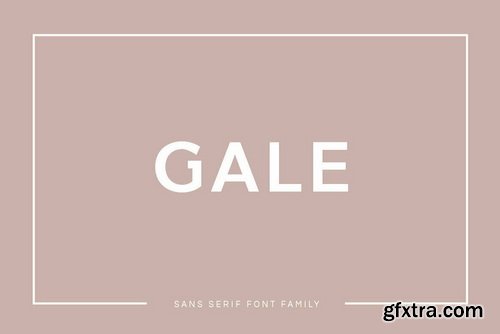 Gale Font Family