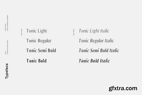 Tonic Font Family