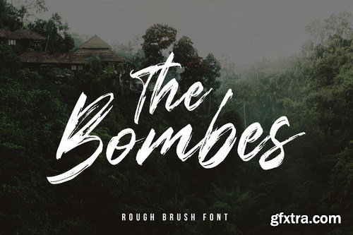 The Bombes Brush Font