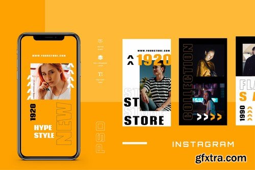 Sixten - Instagram Stories - Social Media Kit