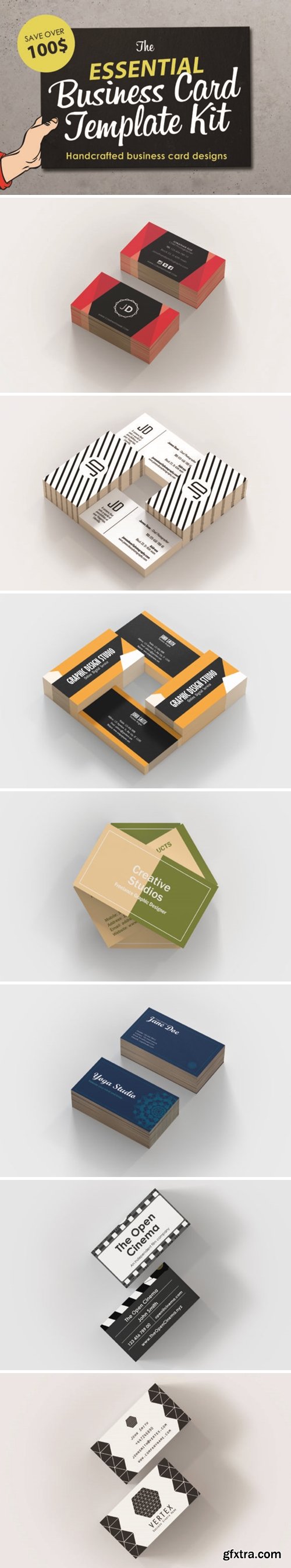 Essential Business Card Template Bundle 1725212