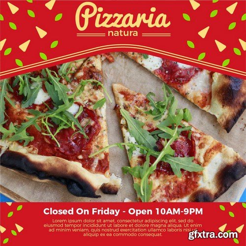 Pizza Social Media Banners