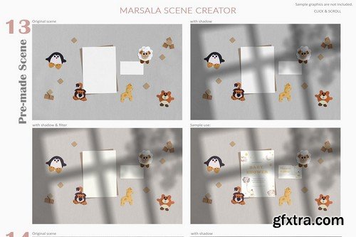 CM - Marsala Scene Creator with Shadows 3248230