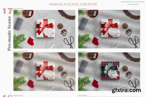 CM - Marsala Scene Creator with Shadows 3248230