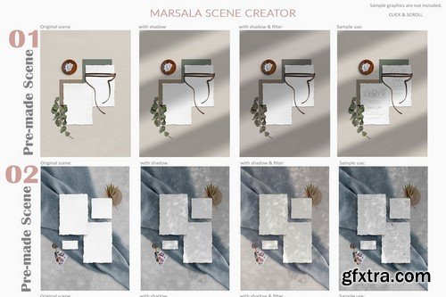 CM - Marsala Scene Creator with Shadows 3248230