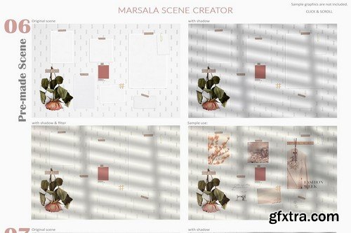 CM - Marsala Scene Creator with Shadows 3248230