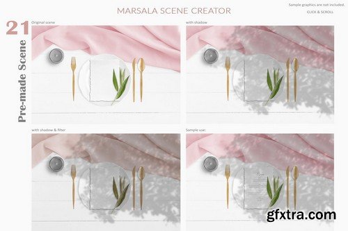 CM - Marsala Scene Creator with Shadows 3248230