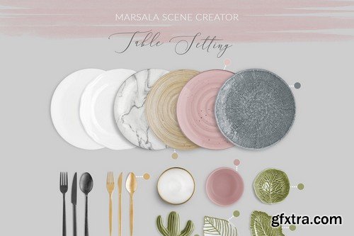 CM - Marsala Scene Creator with Shadows 3248230