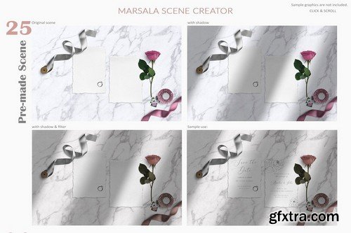 CM - Marsala Scene Creator with Shadows 3248230