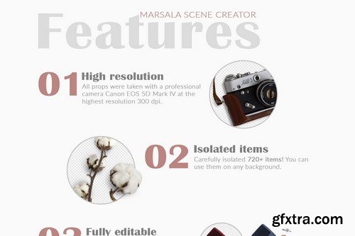 CM - Marsala Scene Creator with Shadows 3248230