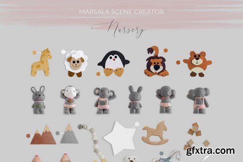 CM - Marsala Scene Creator with Shadows 3248230