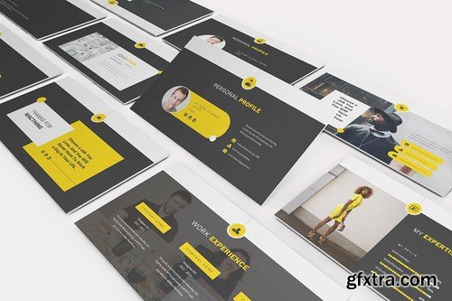 Atery Resume CV - Powerpoint Google Slides and Keynote Templates