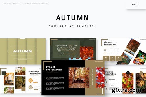 Autumn - Powerpoint Google Slides and Keynote Templates