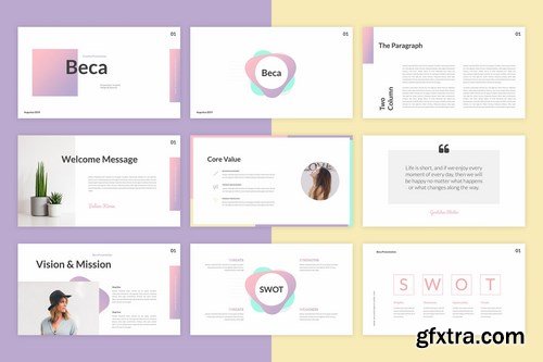 Beca - Powerpoint Google Slides and Keynote Templates