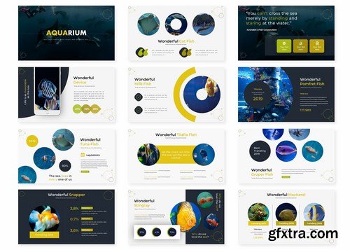 Aquarium - Powerpoint Google Slides and Keynote Templates