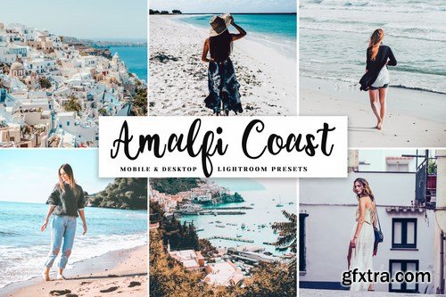 Amalfi Coast Mobile & Desktop Lightroom Presets