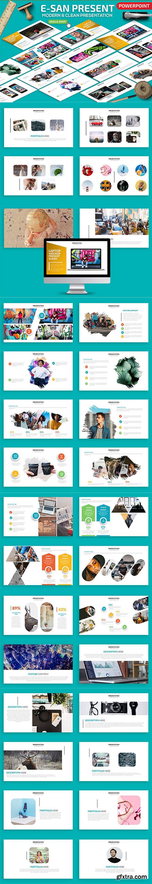 E-San Powerpoint Presentation Template