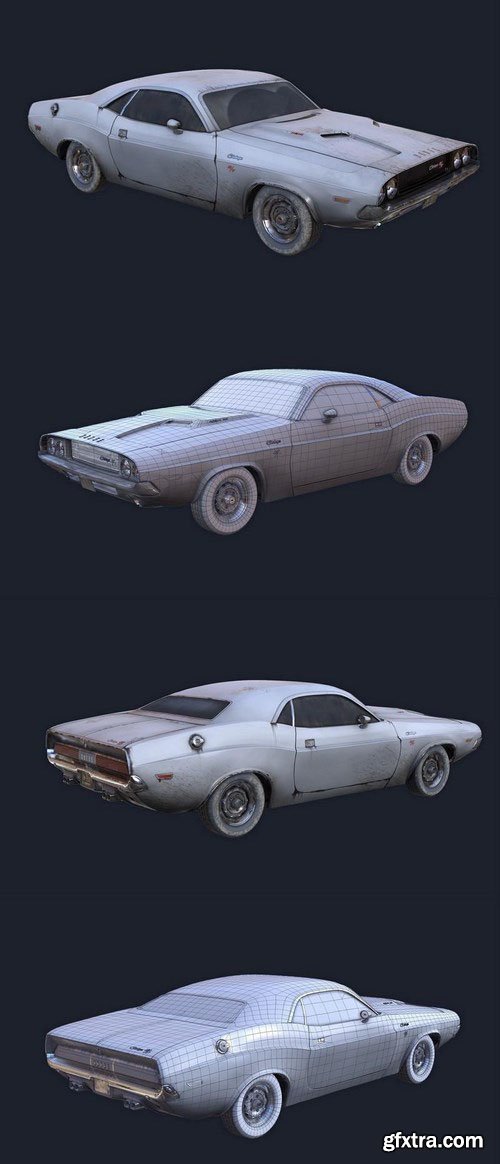 1970 Dodge Challenger – 3D Model