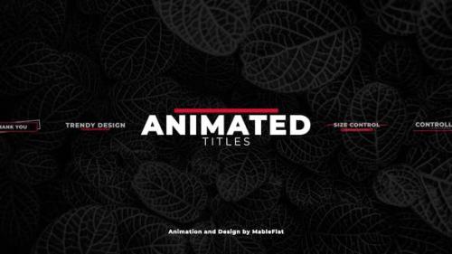 Udemy - Animated Titles Pack