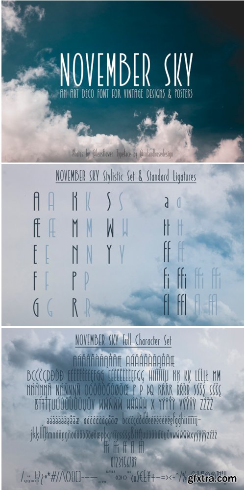 November Sky Font