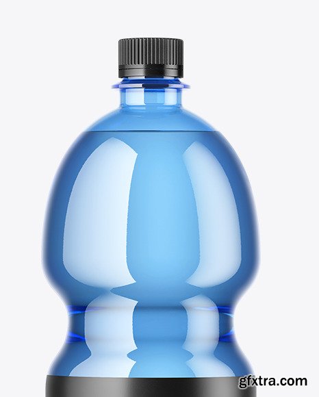 PET Blue Bottle Mockup 47951