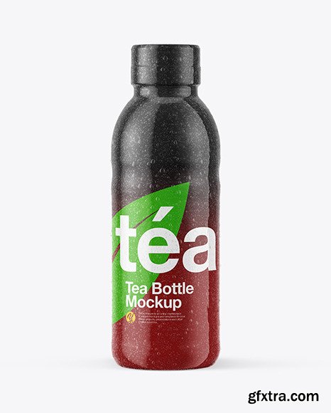 Tea Bottle with Condensation in Shrink 47971