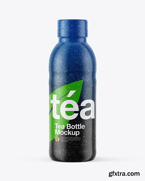 Tea Bottle with Condensation in Shrink 47971