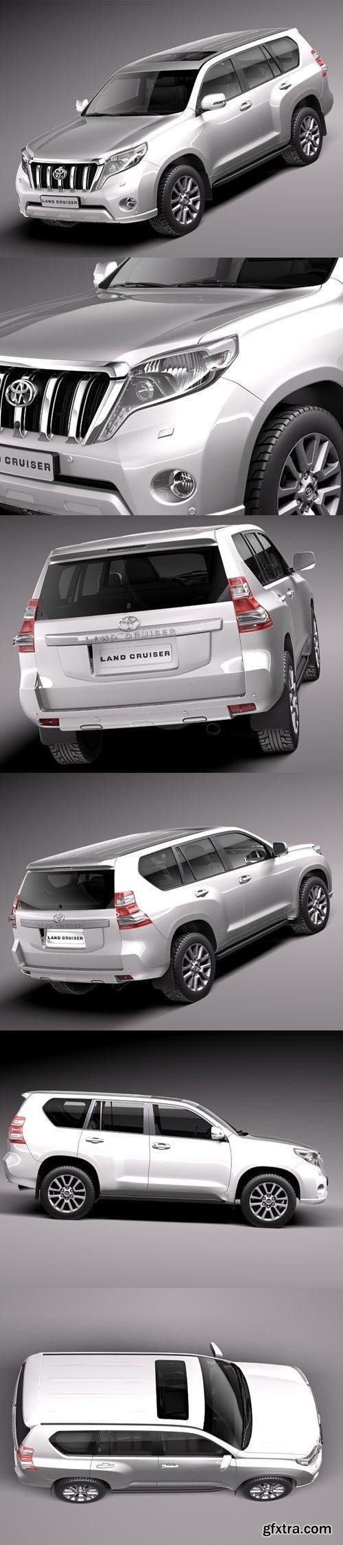 Toyota Land Cruiser 2014 3D Model