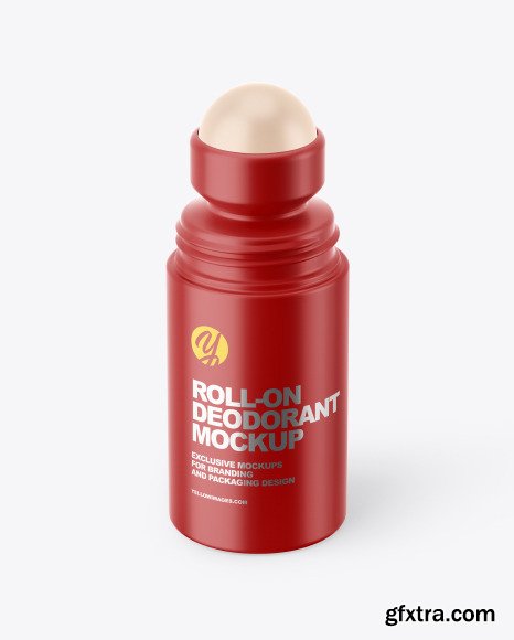 Opened Roll-on Deodorant Mockup 47969