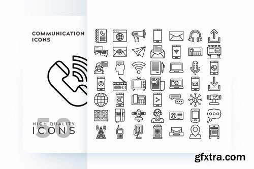 FLAT FILLED COLOR MONOCHROME OUTLINE GRADIENT Icons Pack