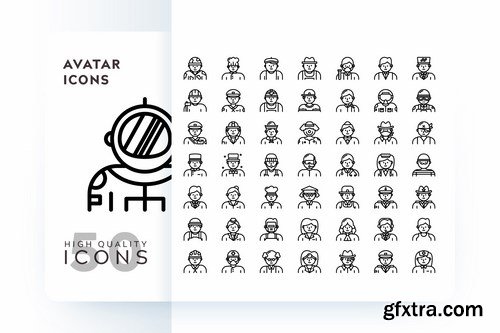 FLAT FILLED COLOR MONOCHROME OUTLINE GRADIENT Icons Pack