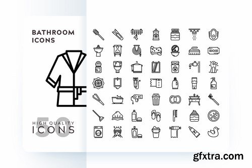 FLAT FILLED COLOR MONOCHROME OUTLINE GRADIENT Icons Pack