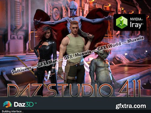DAZ Studio Pro 4.11.0.383 (x64) Portable