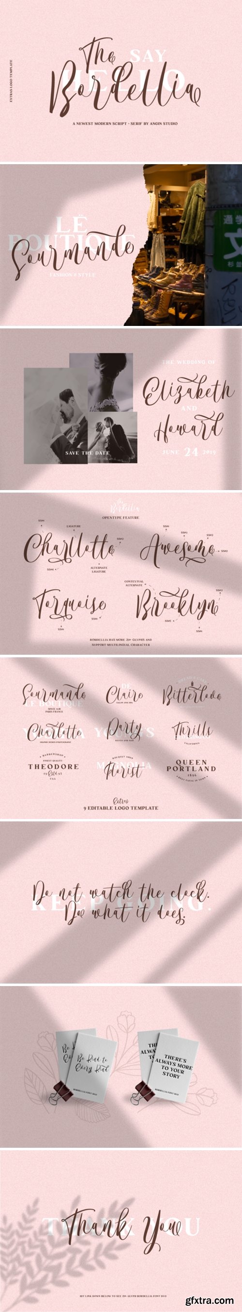 The Bordellia Duo Font