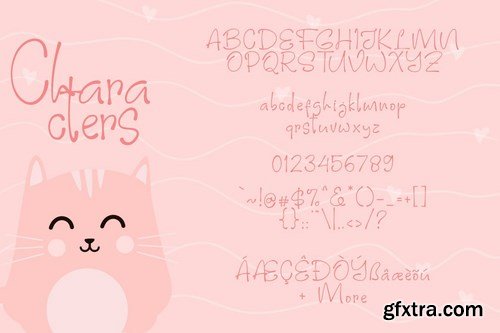 Pinky Cat Font