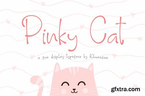 Pinky Cat Font