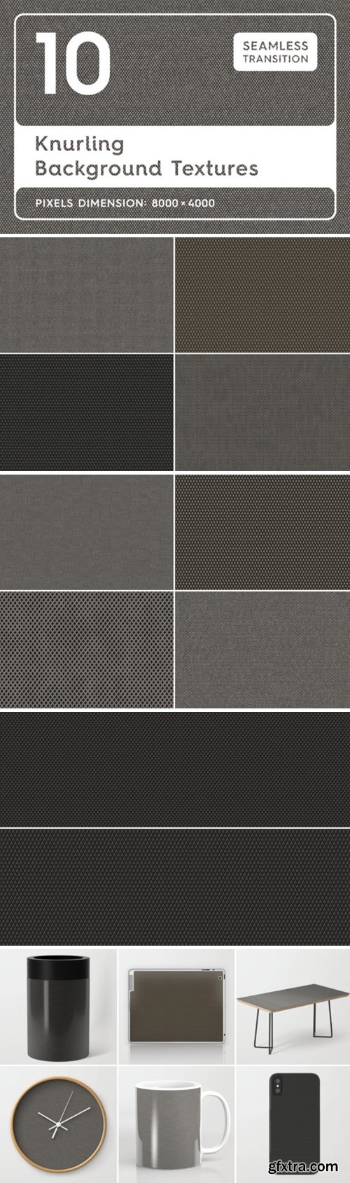 10 Knurling Background Textures 1730070