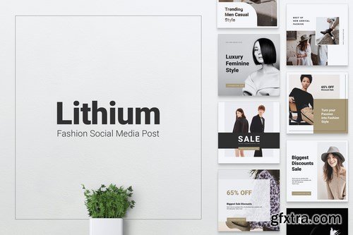 LITHIUM Fashion Social Media Post