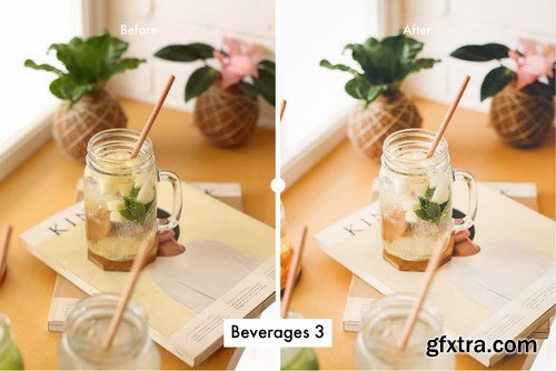 6 Lightroom Preset for Beverages