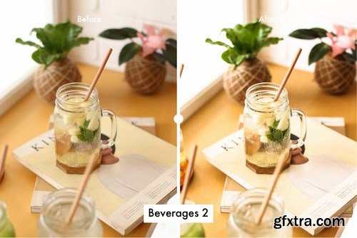 6 Lightroom Preset for Beverages