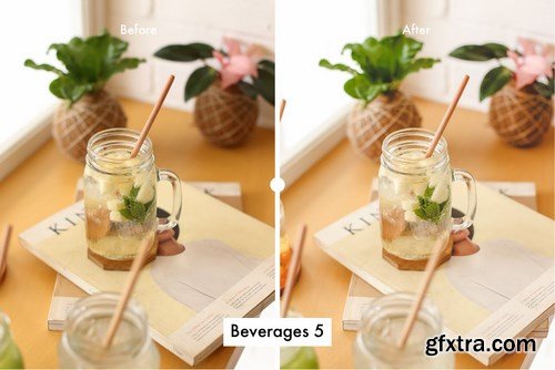 6 Lightroom Preset for Beverages