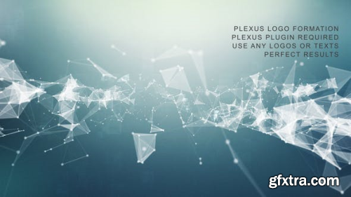 VideoHive Plexus Logo Formation 24457858