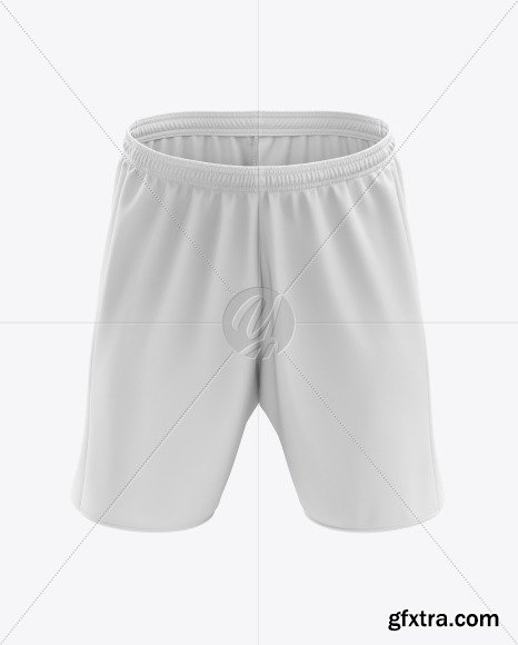 Men’s Soccer Shorts v2 mockup (Front View)