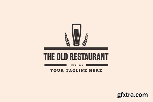 The Old Restaurant Label