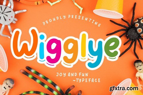 Wigglye Joy & Fun Typeface