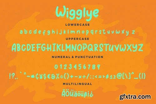 Wigglye Joy & Fun Typeface